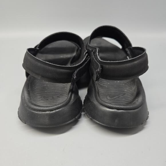 Nike Tanjun Women's Sandal Black White 882694-001 Size 11 Straps - Picture 6 of 8